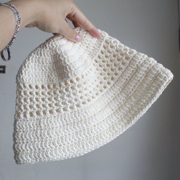 Crochet Bucket Hat - Picture 1 of 4